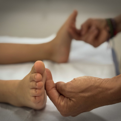 foto podología consulta pies